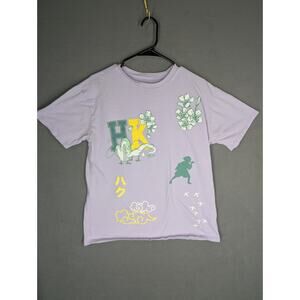 Spirited Away T-Shirt Womens Medium Box Lunch Edition Purple Haku Dragon